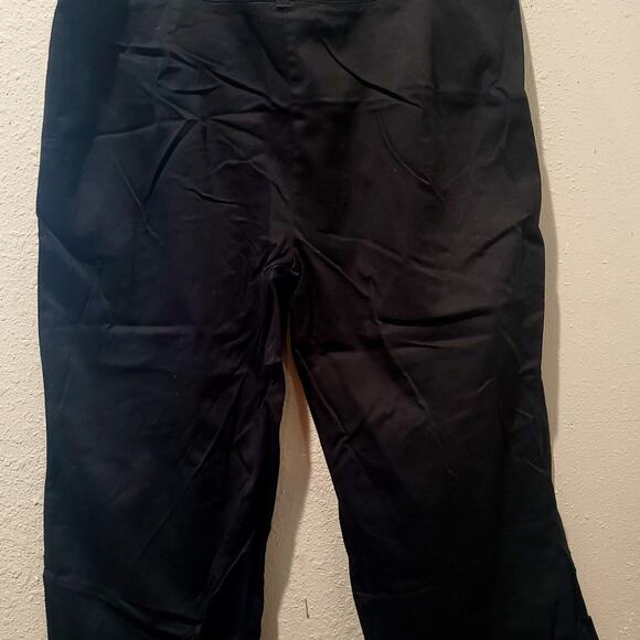 Avenue black capris cropped pants stretch plus size 16 office, work, party, New - Picture 9 of 14